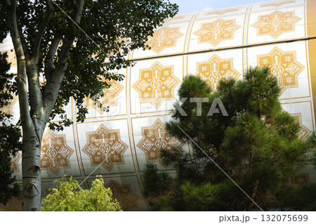 the Azerbaijan Carpet Museum in Baku, Azerbaijan the Azerbaijan Carpet Museum in Baku, Azerbaijan 132075699