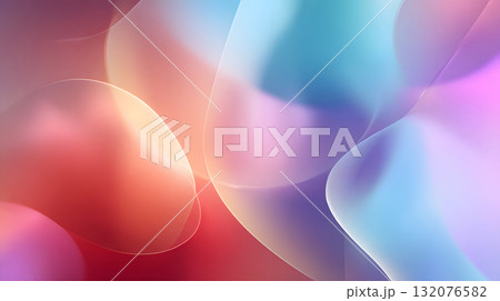 Colorful abstract gradient background with soft glass texture Colorful abstract gradient background with soft glass texture 132076582
