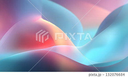 Colorful abstract gradient background with soft glass texture Colorful abstract gradient background with soft glass texture 132076684