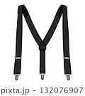 手書き_Y字型のサスペンダー_01 132076907