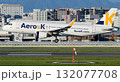 A320 AERO K 福岡空港アプローチ 132077708