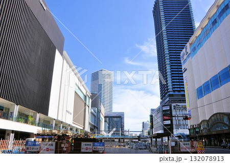 広島駅南口の街並み 広島駅南口の街並み 132078913