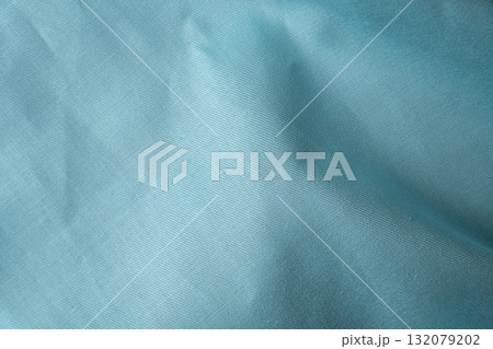 水色の布の質感背景素材 132079202