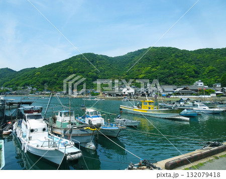 鞆の浦の景色（広島県福山市） 132079418