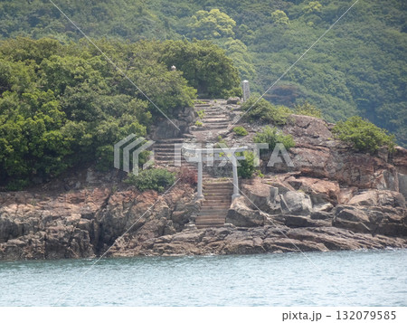 【鞆の浦】弁天島　仙酔島　弁天堂　（広島県福山市） 132079585