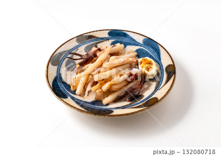 トビイカの炙り焼き・一味唐辛子マヨ（沖縄県南城市奥武島） 132080718