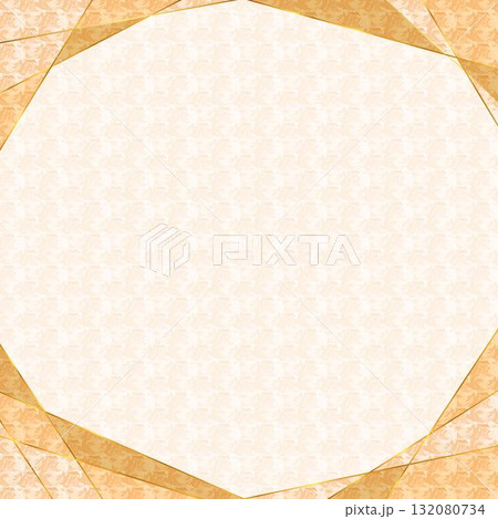 マーブルデザインフレーム（ブラウン・スクエア） 132080734