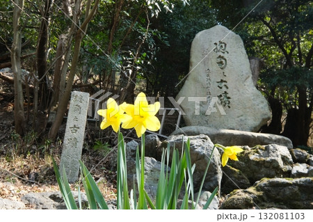 宇治十帖の総角の石碑 132081103