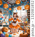 ハロウィンパーティーを楽しむ女性 132081852