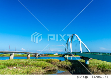 球磨川　金剛歩道橋【熊本県八代市】 132082234