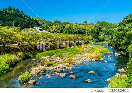 氷川　種山橋からの眺め【熊本県八代市東陽町】 132082409