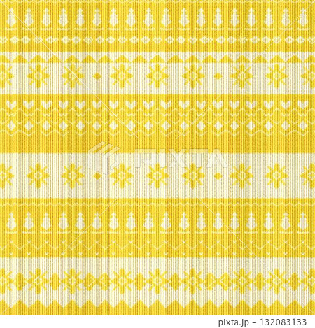 背景素材_ノルディックデザイン（黄色） 132083133