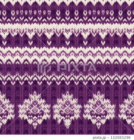 背景素材_ノルディックデザイン（紫色） 132083296