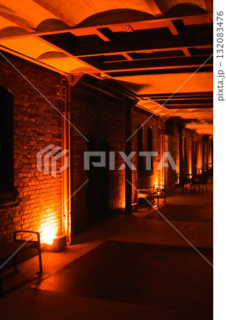 横浜みなとみらいの夜景 横浜赤レンガ倉庫 横浜みなとみらいの夜景 横浜赤レンガ倉庫 132083476