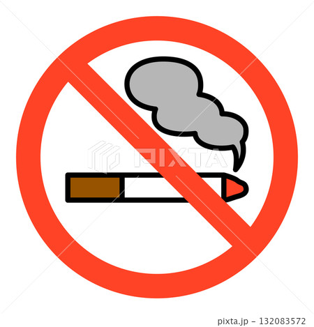 禁煙マーク 132083572