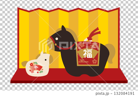 馬泥鈴十二生肖擺件 馬泥鈴十二生肖擺件 132084191
