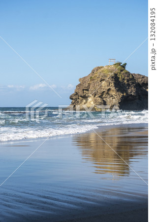 白兎海岸 日本海 鳥取県 白兎海岸 日本海 鳥取県 132084195