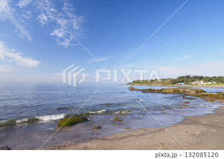青い空と海（相模湾） 132085120