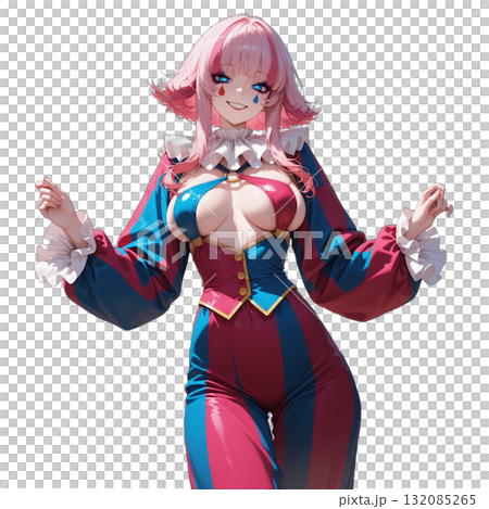 ピエロの少女 132085265