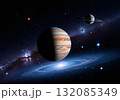 Beautiful space landscape 132085349