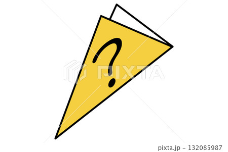 イベントアイコン、開封前のくじのシンプルなアイソメトリックイラスト 132085987