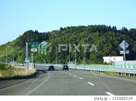 豊富サロベツIC　北海道縦貫自動車道　豊富バイパス　国道40号線　国道40号 132088329
