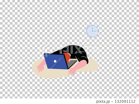 Man experiencing stress at work Man experiencing stress at work 132091112