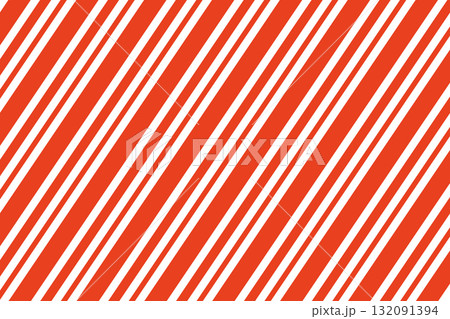 Candy cane red diagonal thick and thin stripes background, bg, winter holiday simple line wrapping paper texture. Repeating decoration wallpaper. Candy cane red diagonal thick and thin stripes background, bg, winter holiday simple line wrapping paper texture. Repeating decoration wallpaper. 132091394