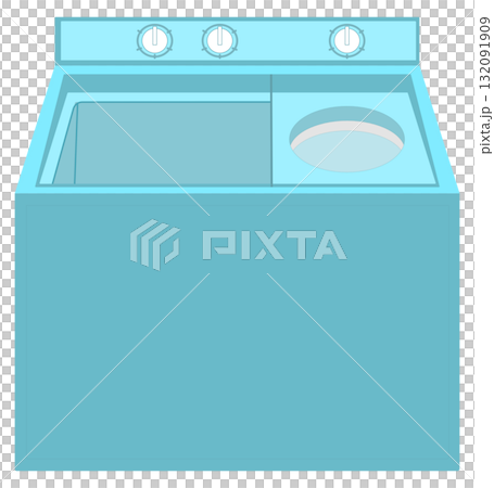 Classic Twin Tub Washer, Semi-Automatic Laundry 132091909