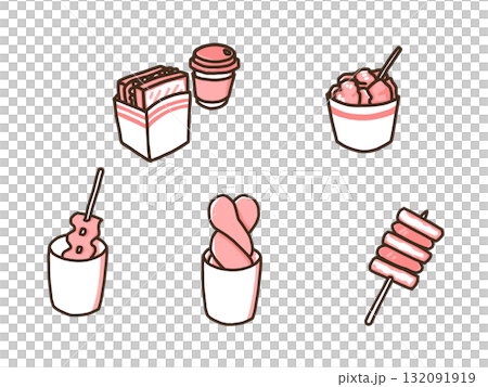 韓國街頭小吃（吐司、糖醋雞、關東煮、gwabaegi、sotteok sotteok）（簡單） 132091919