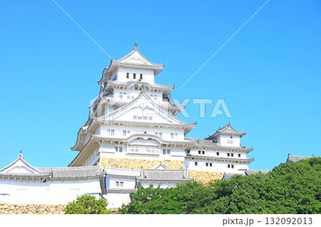 兵庫県姫路市、国宝姫路城の風景 132092013