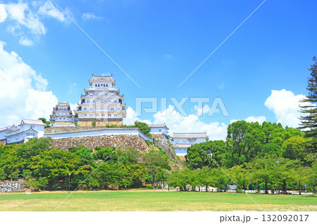 兵庫県姫路市、国宝姫路城の風景 132092017