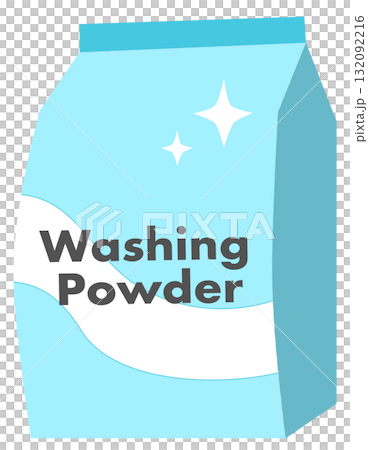 Washing powder illustration 132092216