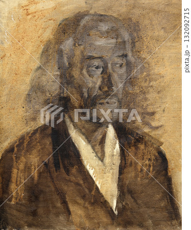 oil painting, portrait, handmade drawing 132092715