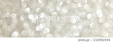 Abstract out-of-focus light bokeh background with soft white and silver Abstract out-of-focus light bokeh background with soft white and silver 132092838