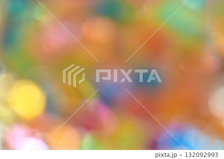Colorful abstract bokeh background with soft blurred light for vibrant creative Colorful abstract bokeh background with soft blurred light for vibrant creative 132092993