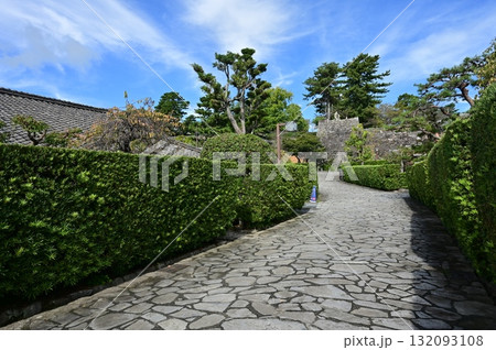 御城番屋敷(三重県松阪市殿町)と松阪城 御城番屋敷(三重県松阪市殿町)と松阪城 132093108