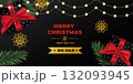 Christmas and New Year banner. 132093945