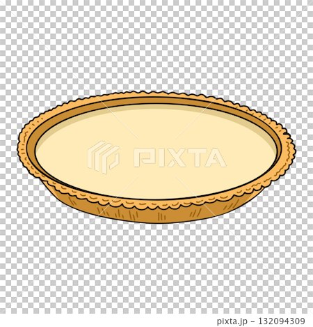 手書き_チーズタルト ホール_01 手書き_チーズタルト ホール_01 132094309