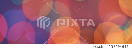 Colorful bokeh background with soft circular light patterns in vibrant spectrum Colorful bokeh background with soft circular light patterns in vibrant spectrum 132094618