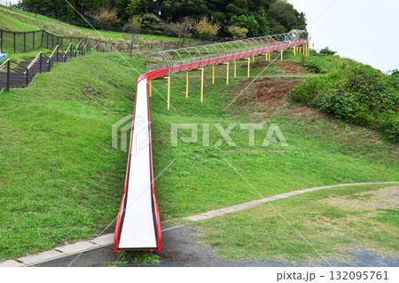 木下交流の杜公園のローラーすべり台_17 木下交流の杜公園のローラーすべり台_17 132095761