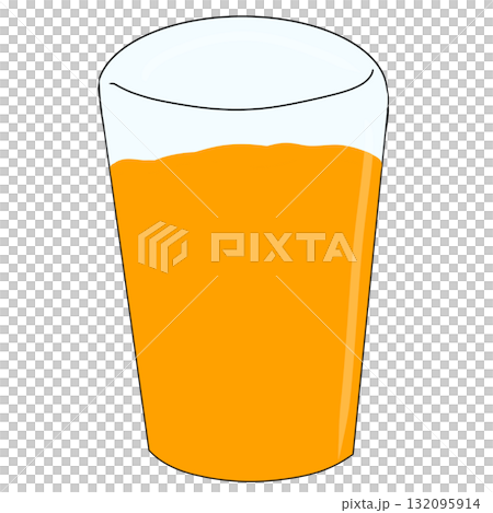 Orange juice drink 132095914