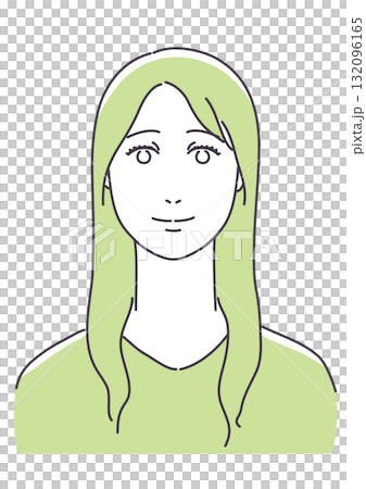 笑顔の女性 132096165