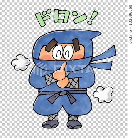 忍者のキャラクター 忍者のキャラクター 132096369