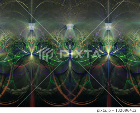 Imaginatory fractal abstract background Image 132096412