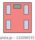 手書き_体重計_01 132096535