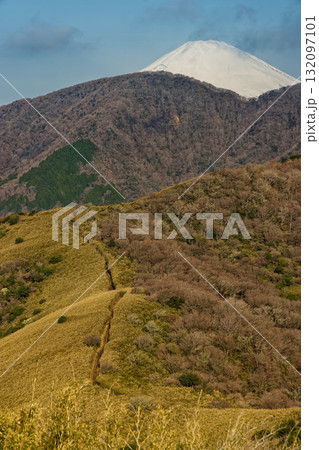 箱根外輪山から見る富士山 箱根外輪山から見る富士山 132097101