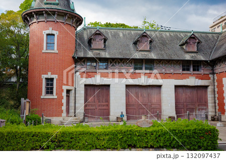 神戸市・相楽園の旧小寺家厩舎(重要文化財) 神戸市・相楽園の旧小寺家厩舎(重要文化財) 132097437