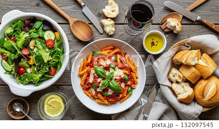 Inspirasi Sarapan Lezat dan Bergizi dengan Roti, Pancake, dan Buah Segar Inspirasi Sarapan Lezat dan Bergizi dengan Roti, Pancake, dan Buah Segar 132097545