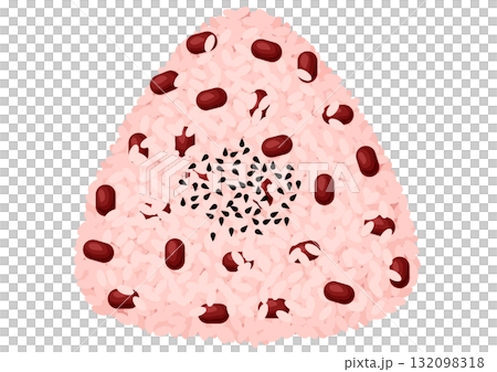 飯糰 紅米飯 132098318
